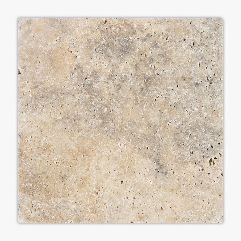 Scabos Tumbled 4x4 Travertine Tile