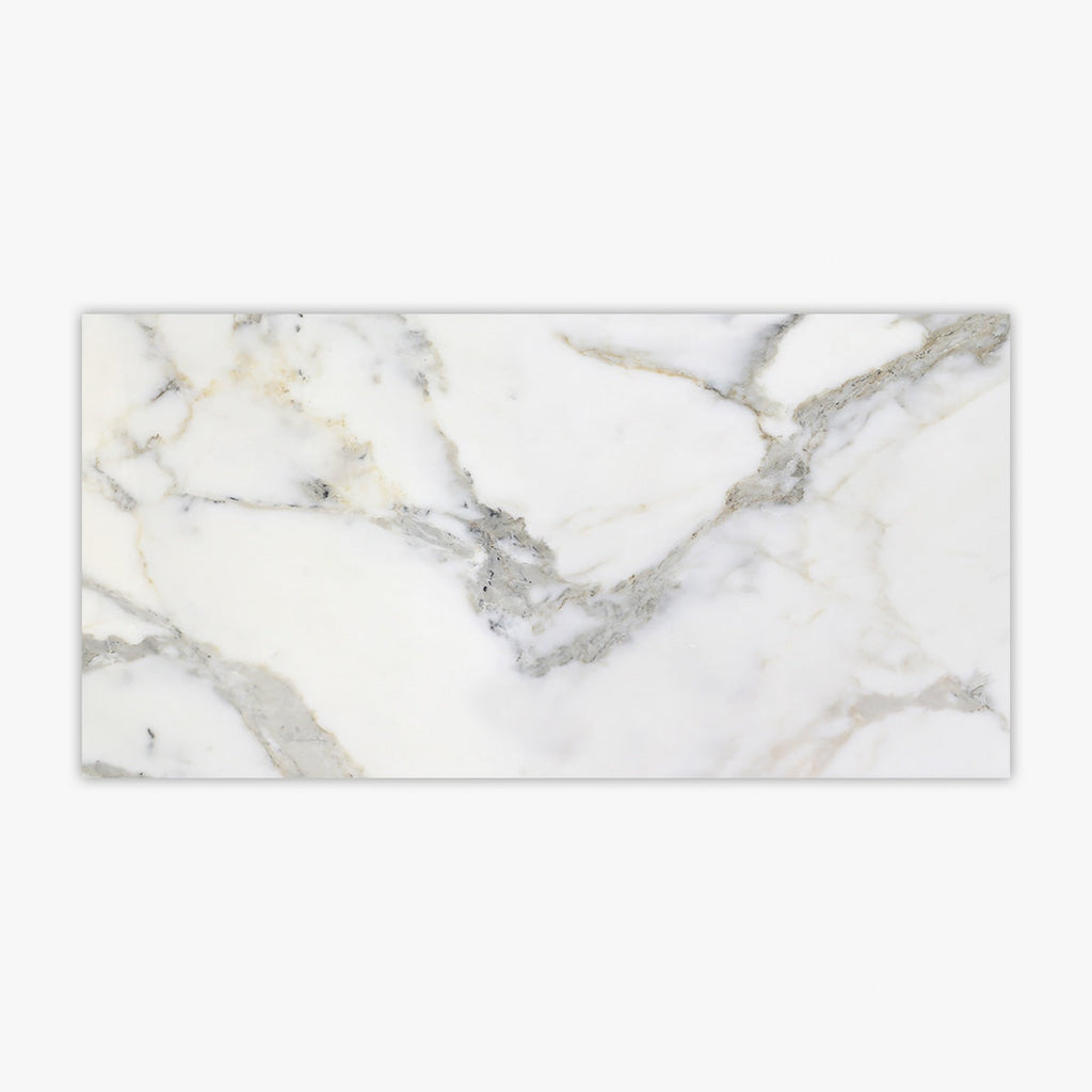 Calacatta Gold Polished 18x36 Marble Tile