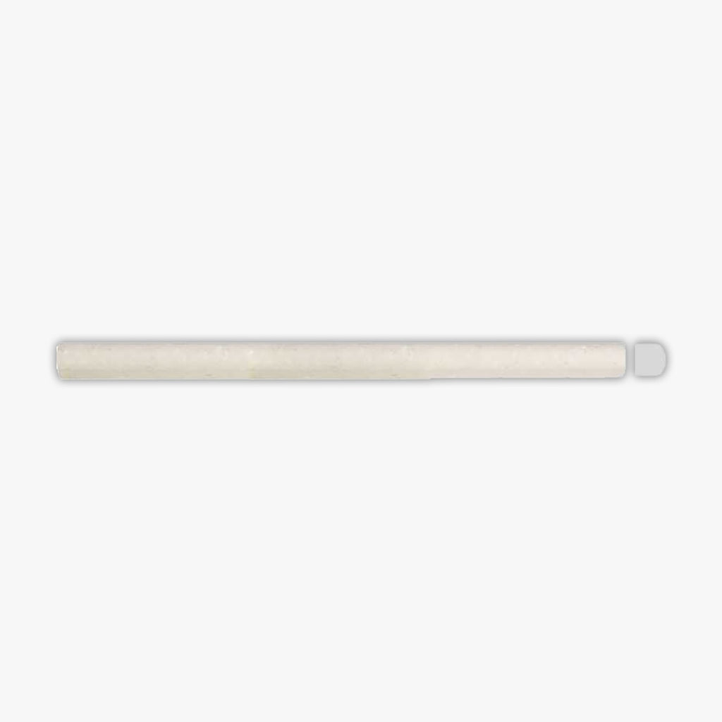 Symra Shell Honed Pencil Liner Limestone Molding