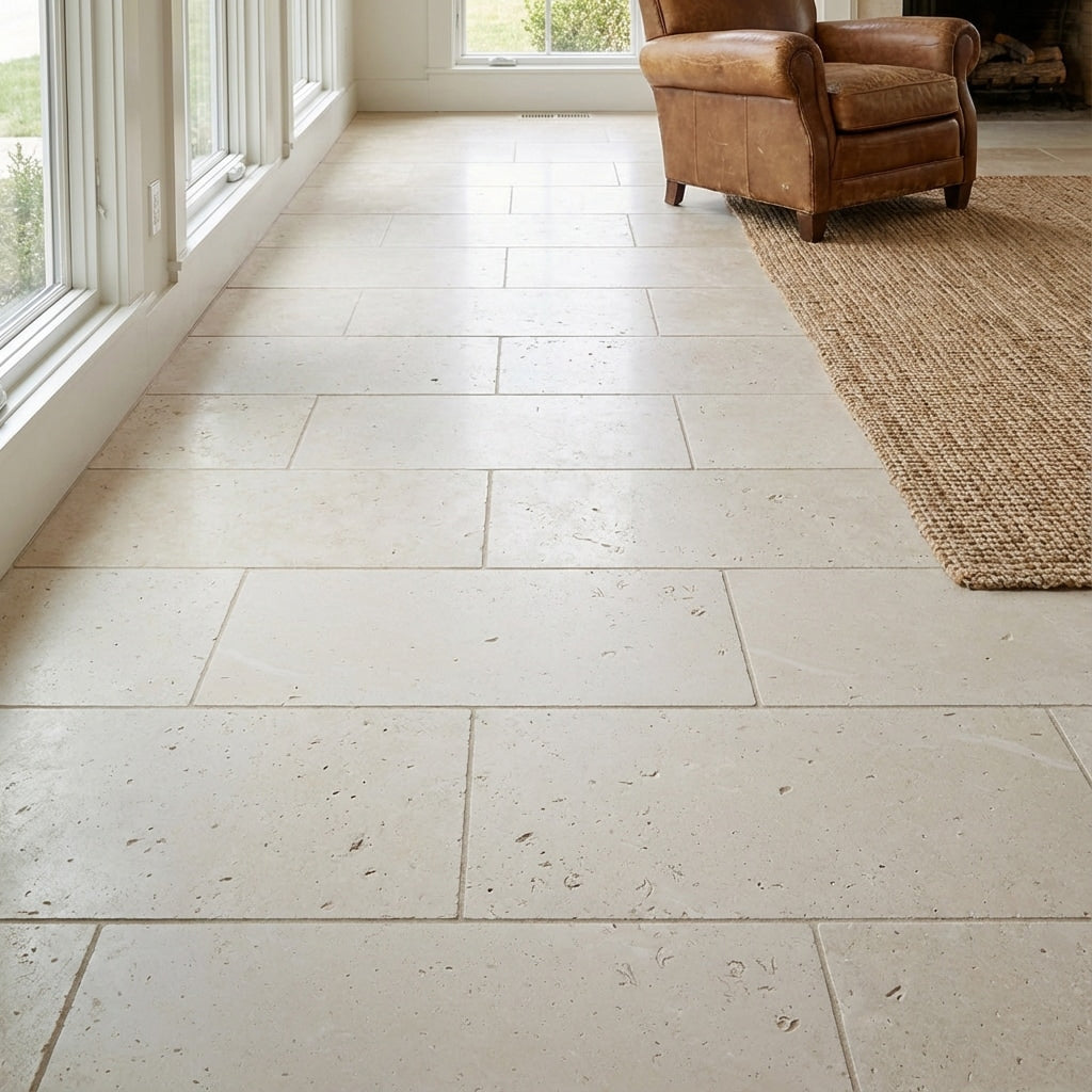 Symra Shell Honed 12x24 Limestone Tile – TilePoint