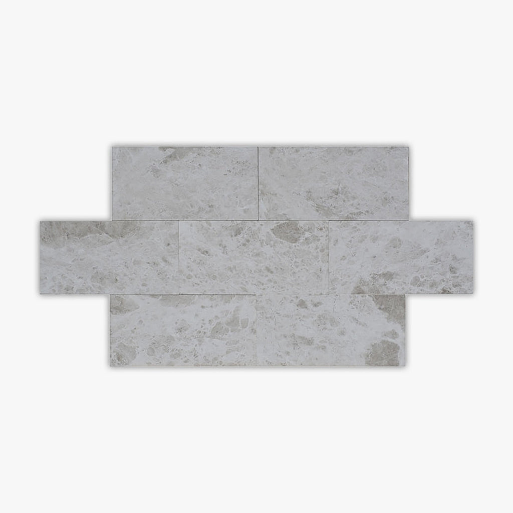 Atlantic Grey Polished 12x24 Marble Tile