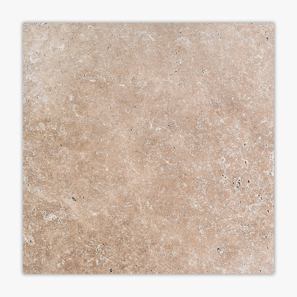 Walnut Tumbled 24x24 Travertine Paver