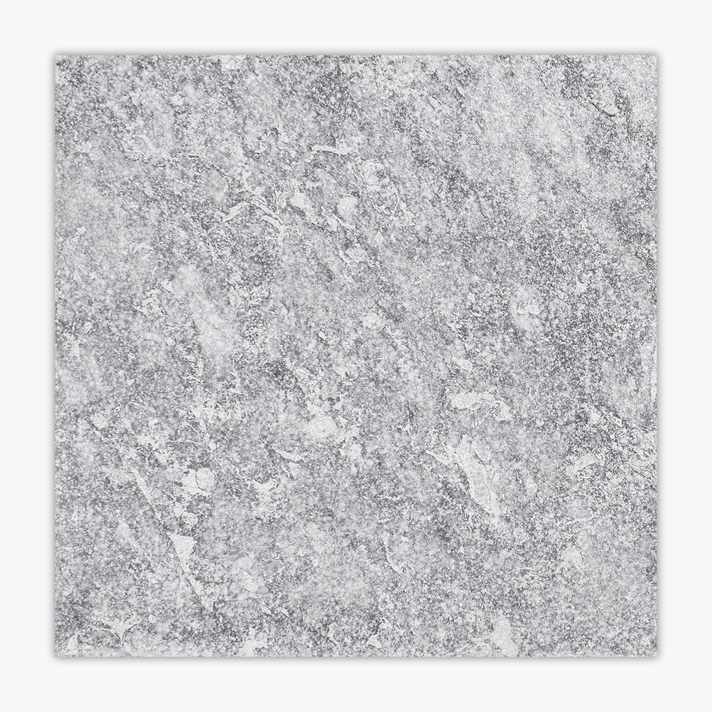 Wavy Grey Grained Texture 12x12 Marble Paver