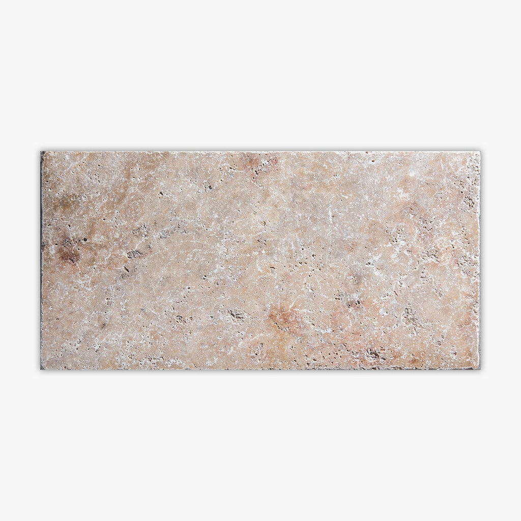 Scabos Tumbled 12x24 Travertine Paver