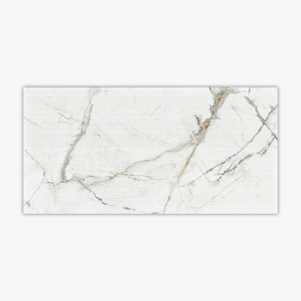 Invisible Gold Thin-Raked 24x48 Porcelain Tile