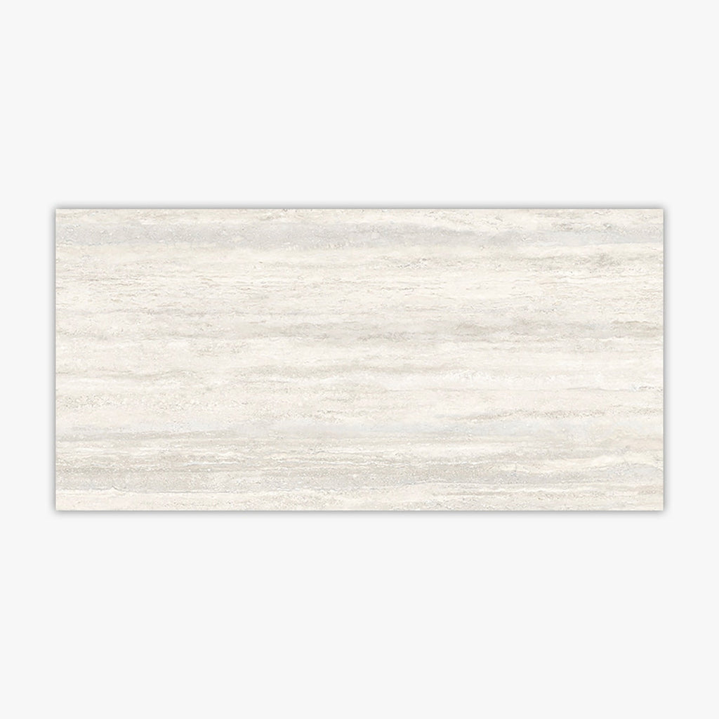 Navona Vein Cut Nievo Real Surface Technology Matte 12x24 Travertine-Look Porcelain Tile