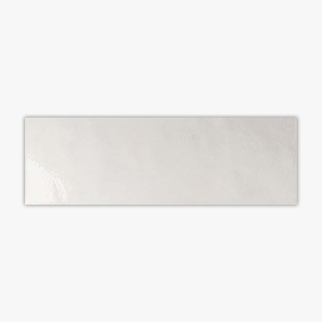 Mini Pure White Glossy 2x6 Porcelain Tile