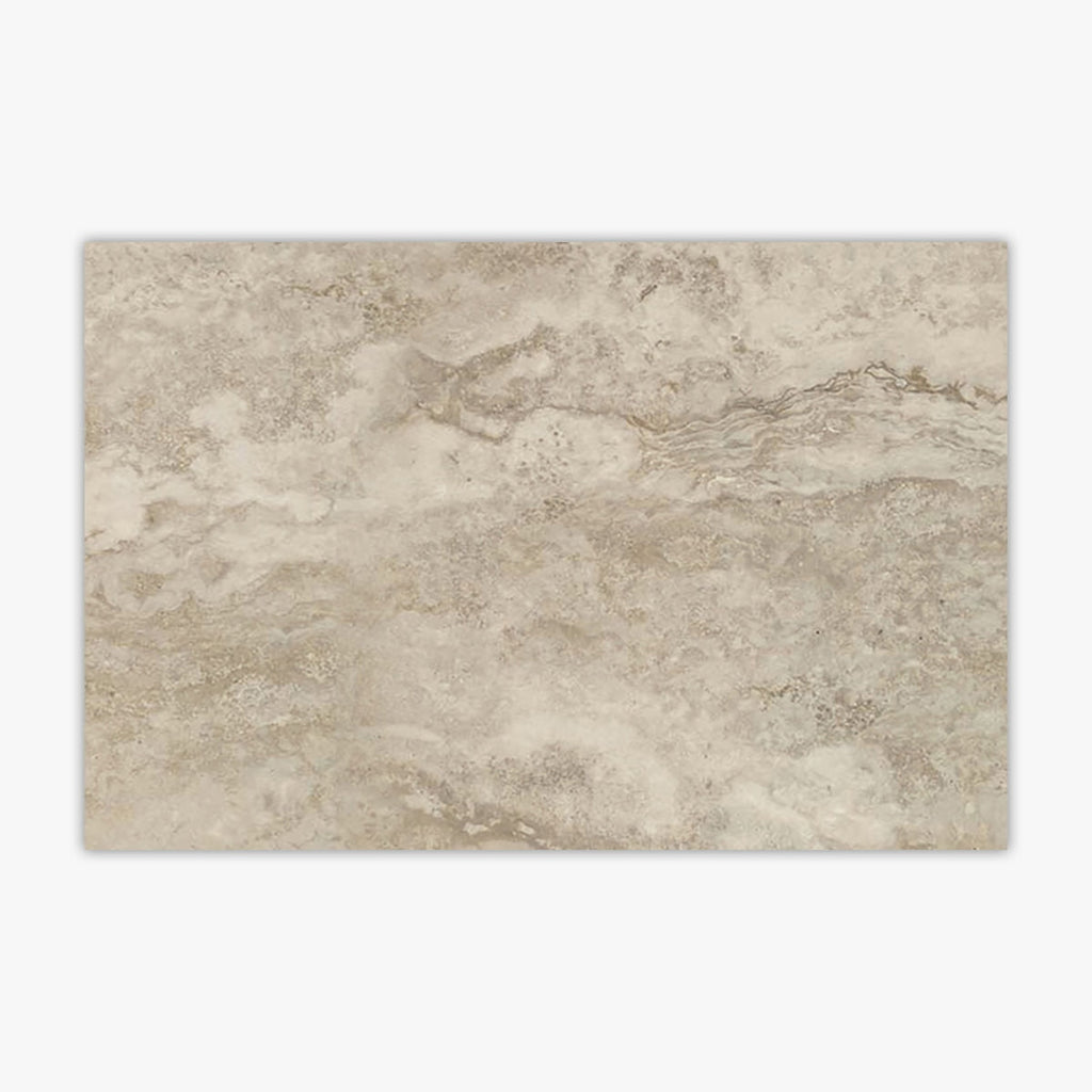 Silver Travertine Exterior 24x36 Porcelain Paver