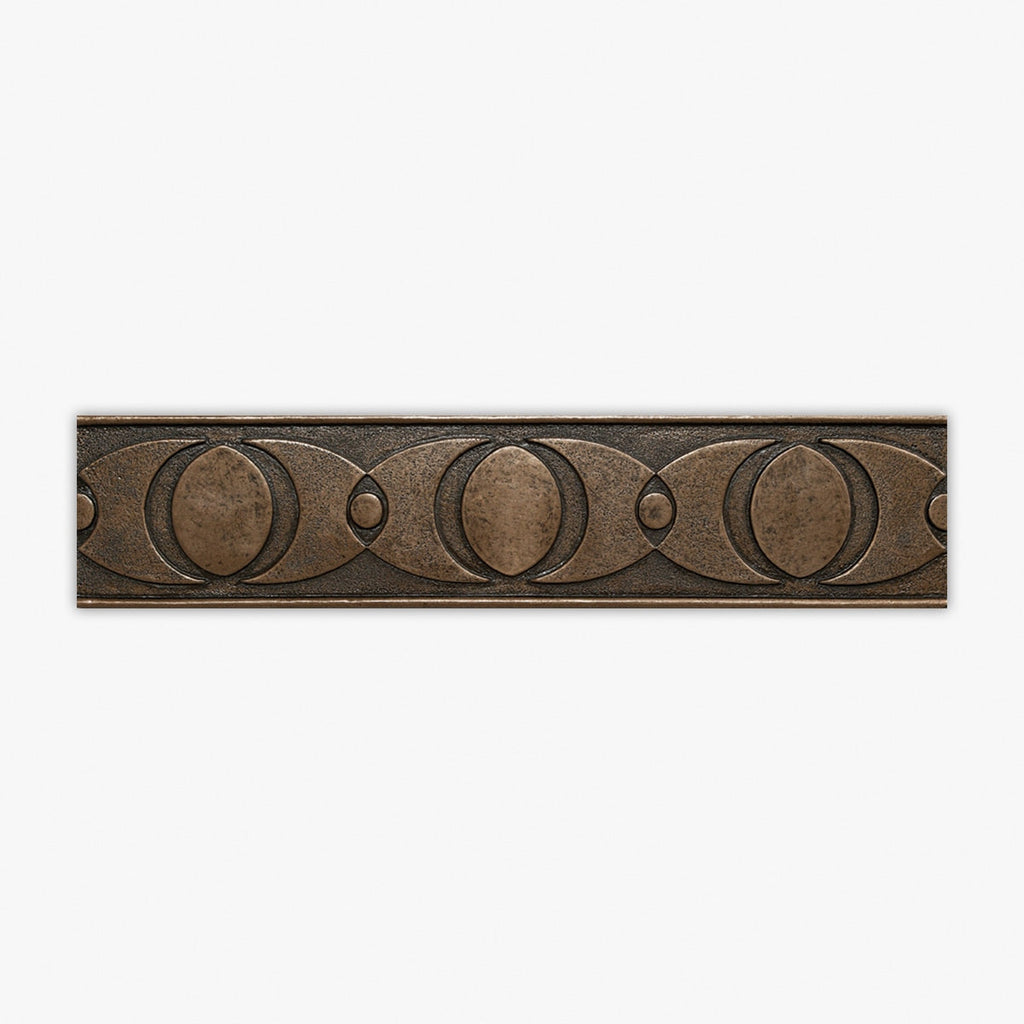 Bronze Natural Planets Polyurethane 2 3/4x12 Decorative Border