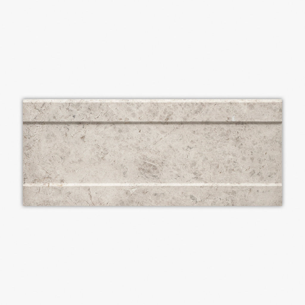 Galaxy Silver Polished Bari Baseboard Limestone Molding