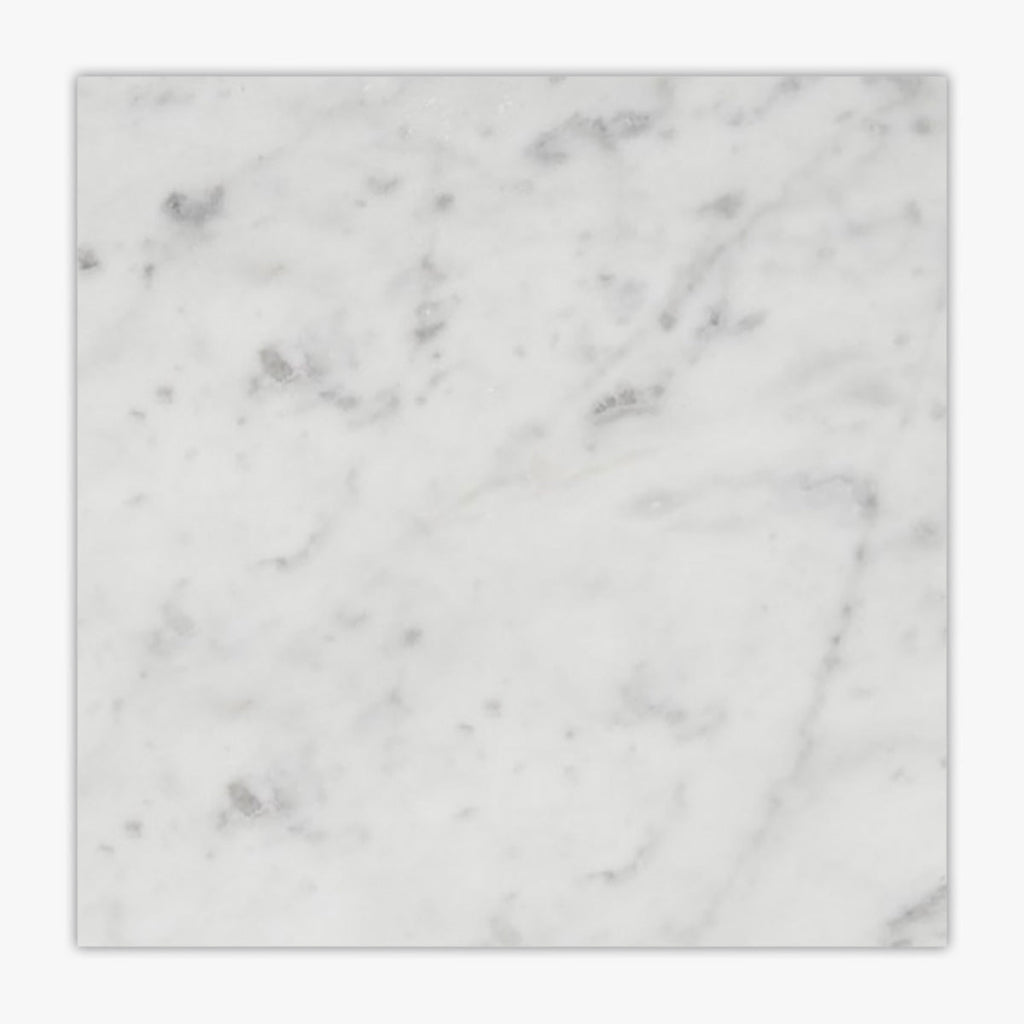 Bianco Carrara Polished 12x12 Marble Tile