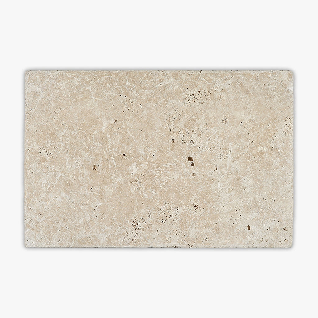 Ivory Tumbled 16x24 Travertine Tile