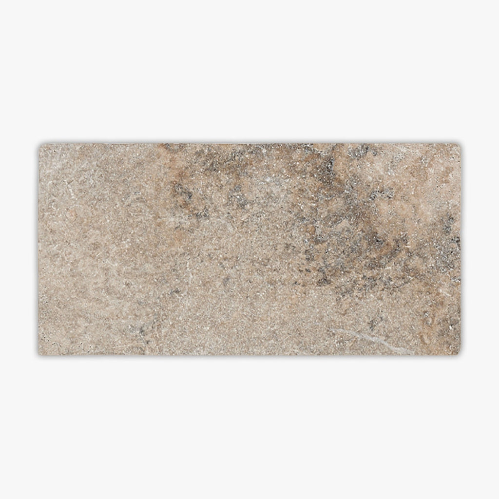 Scabos Tumbled 6x12 Travertine Paver
