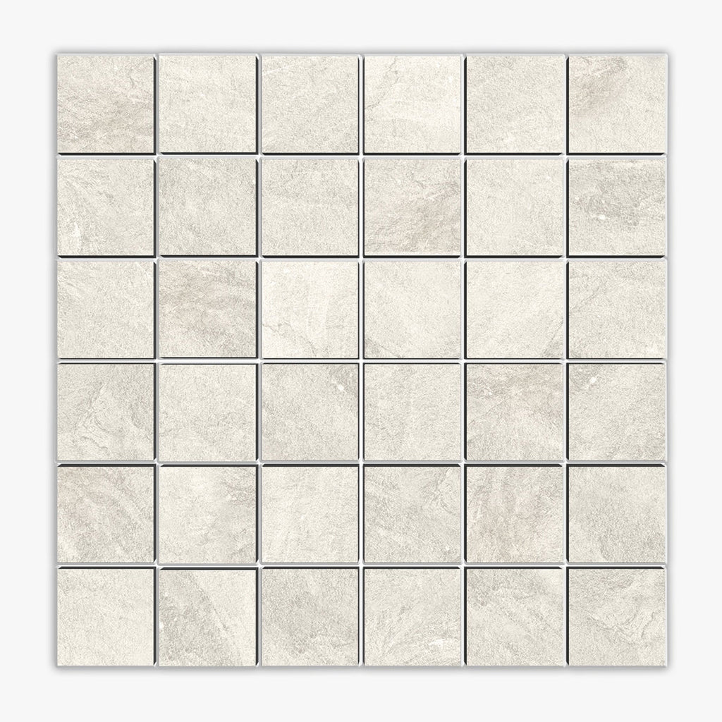 Plymouth Beige Matte 2x2 Square Porcelain Mosaic