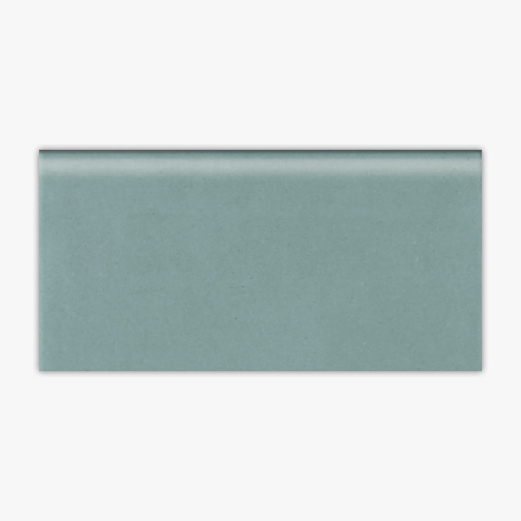 Finesse Turquoise Matte Surface Bullnose Porcelain Molding