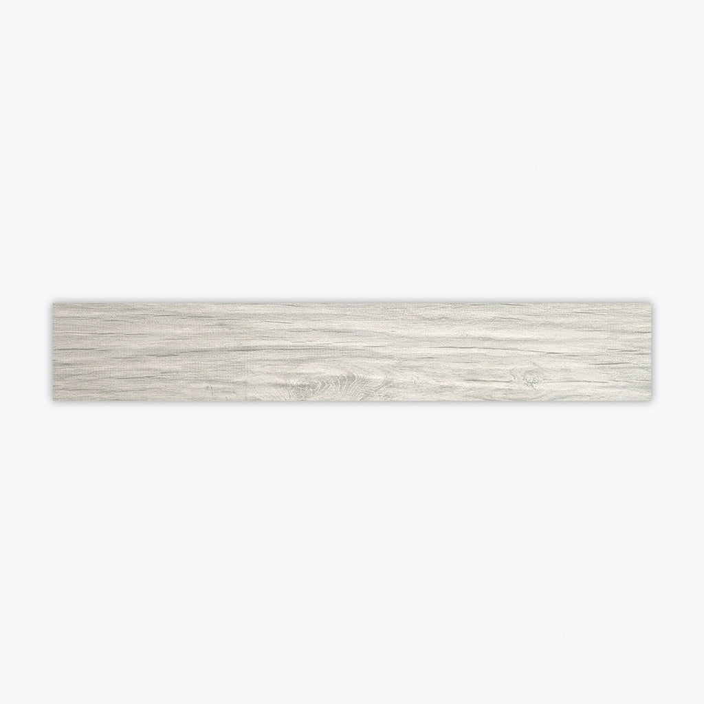 Logwood White Exterior R11 6 1/2x40 Porcelain Tile