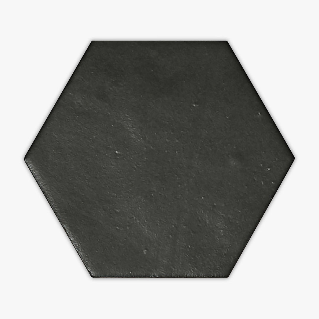 Serenity Antracite Hexagon Matte 4 Porcelain Tile