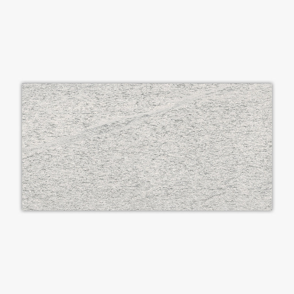 Union Stone Duke White Thin-Raked 24x48 Porcelain Wall Tile