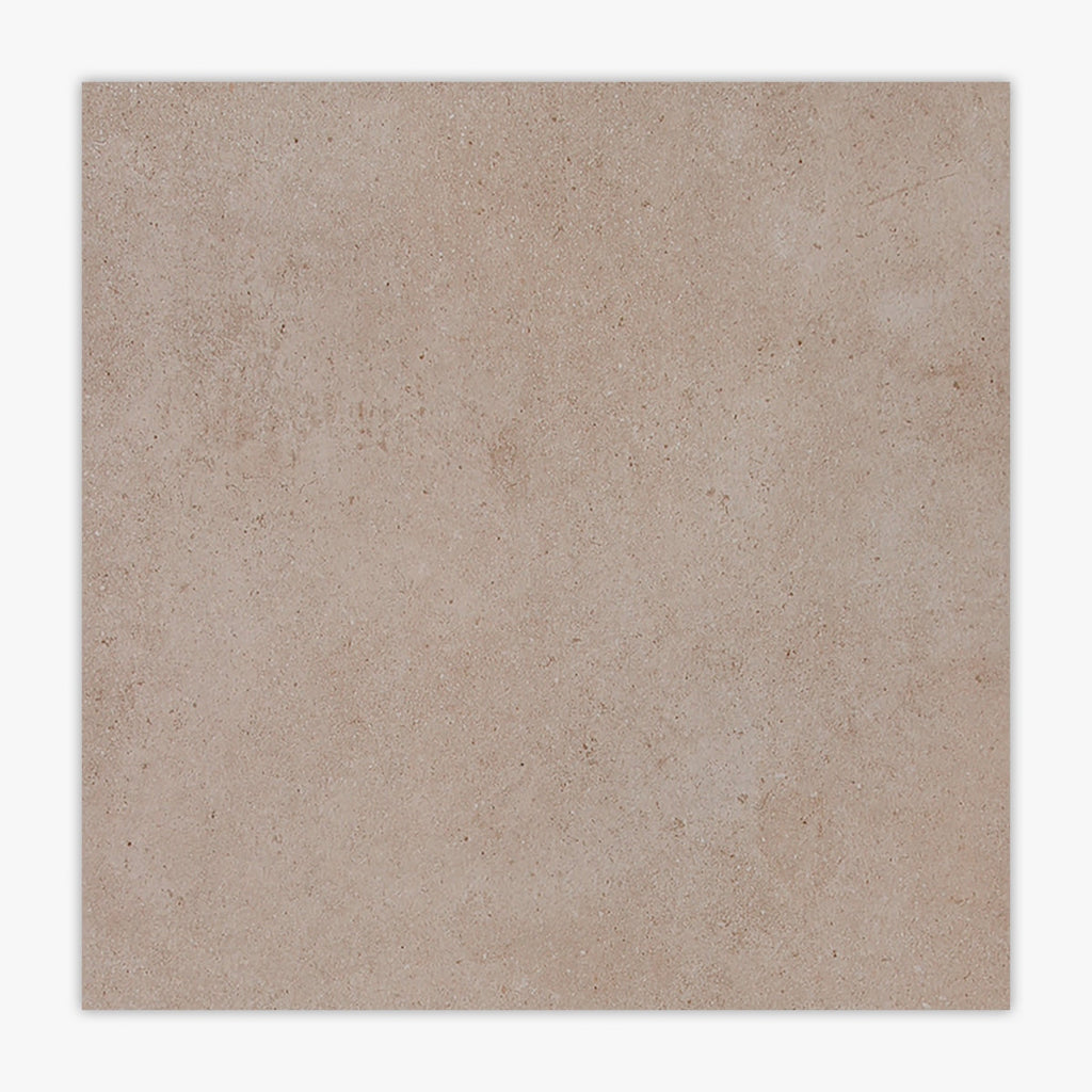 Unglazed Latte Limestone Exterior 24x24 Porcelain Paver